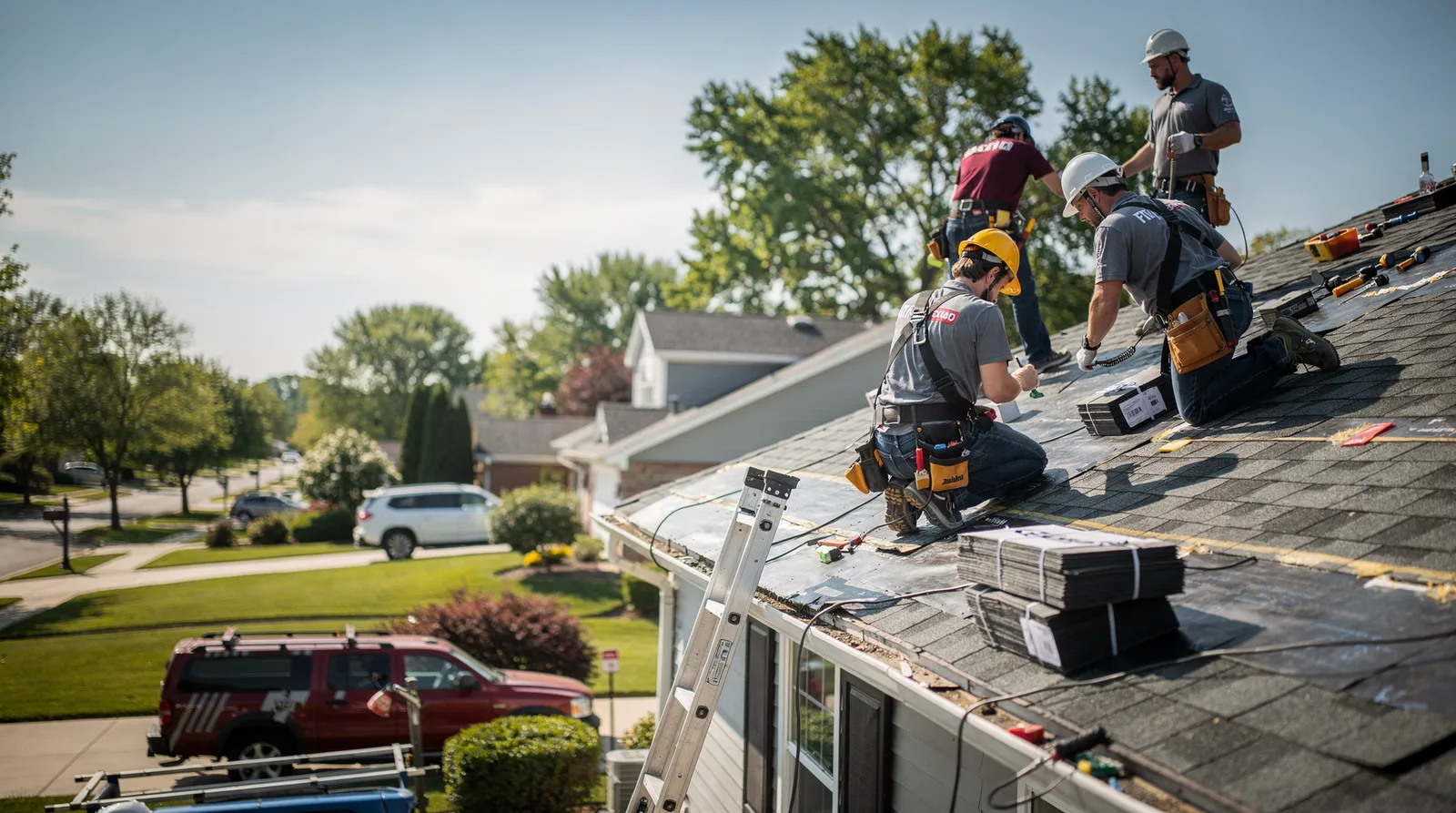 Roof Repair in Bailey Island, ME around you